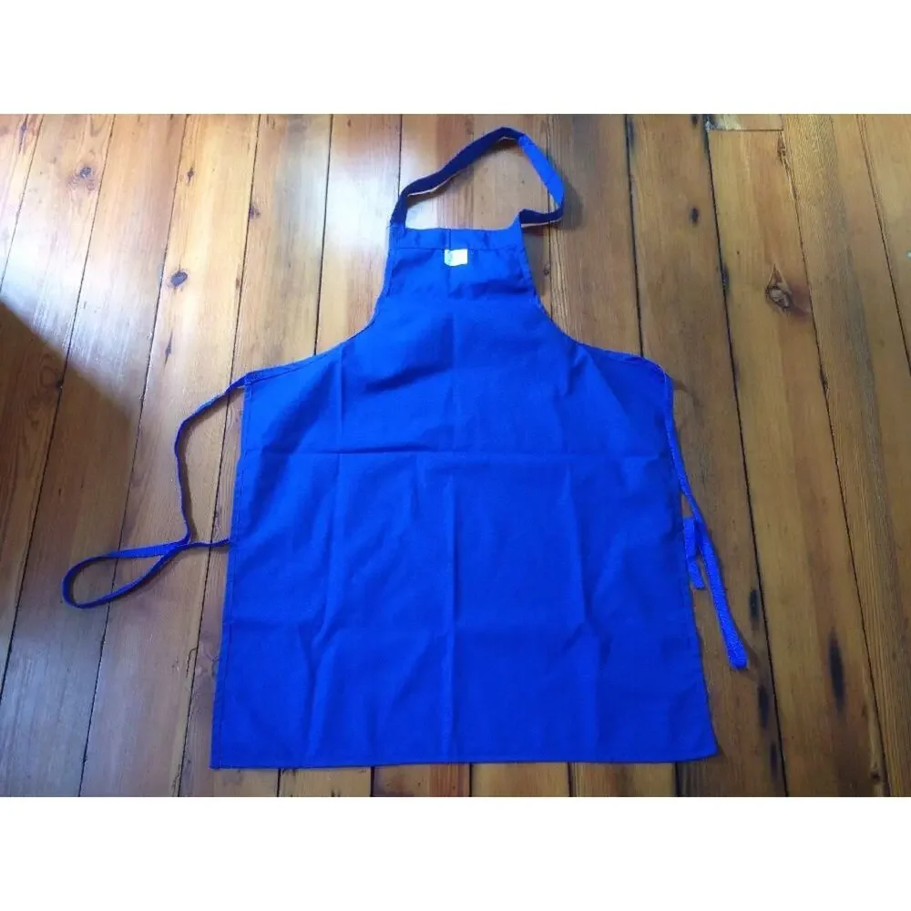 Vintage Wear-Guard Eastern Uniform Co Blue Cotton Blend Apron USA Made